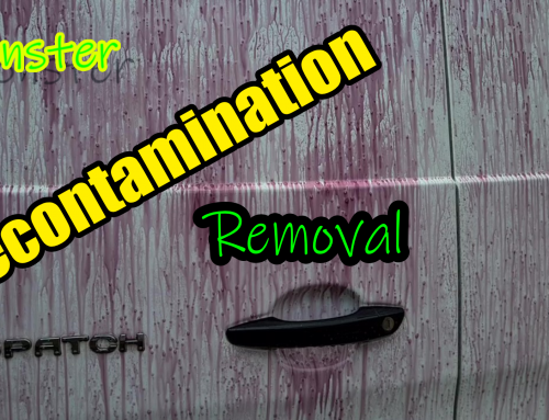 Car Fall Out Removal and Decontamination On Paintwork